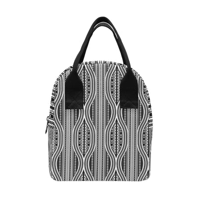 Polynesian Tribal Style Insulated Lunch Bag