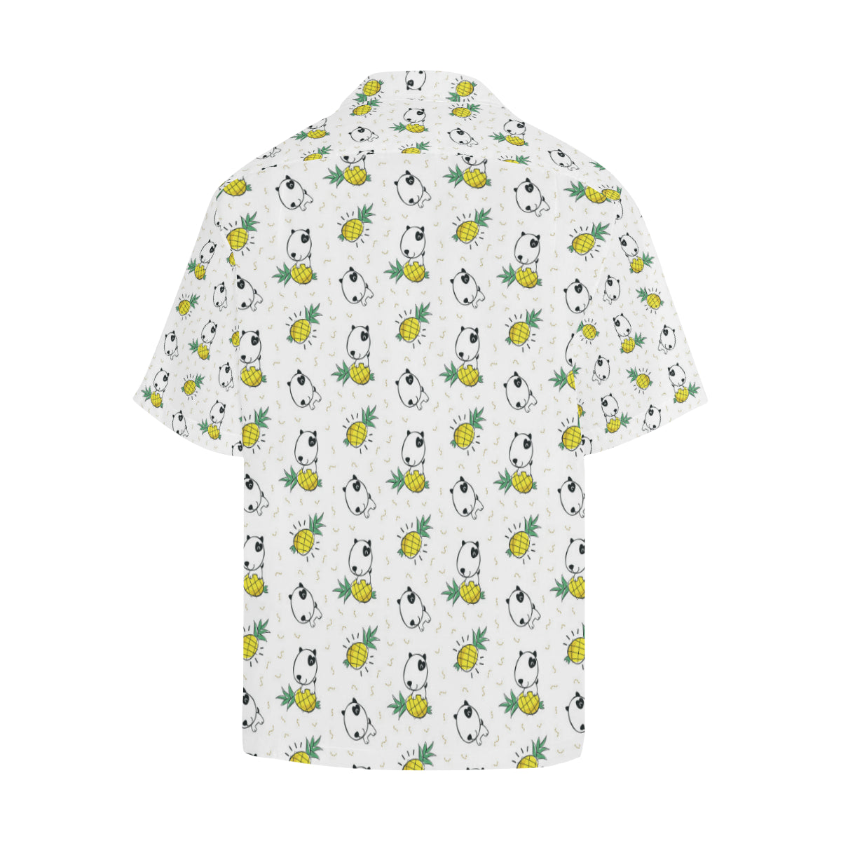 Bull Terriers Pattern Print Design 05 Men's Hawaiian Shirt