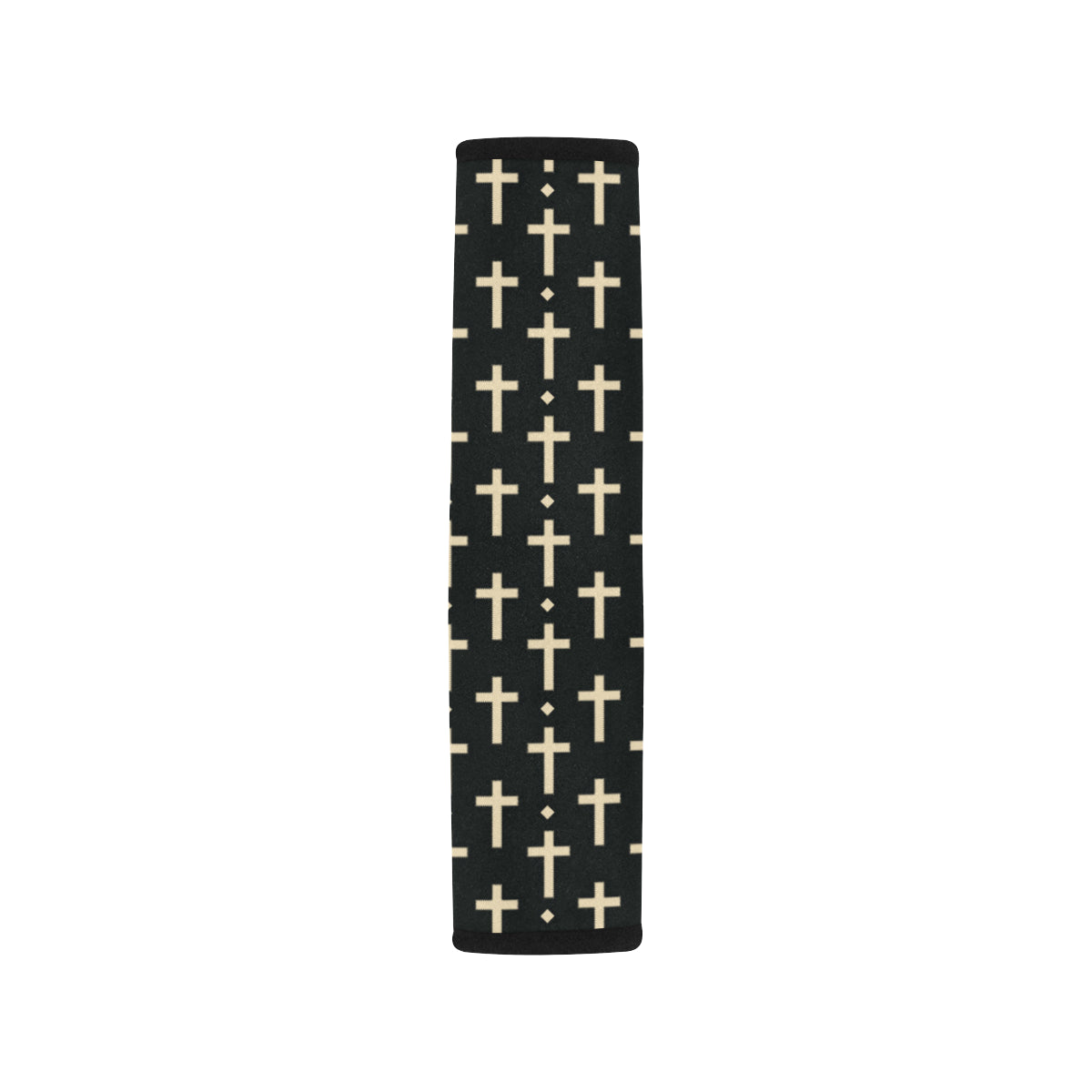 Cross Pattern Print Design 03 Car Seat Belt Cover