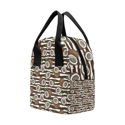 Coconut Pattern Print Design CN04 Insulated Lunch Bag