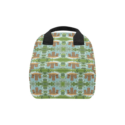 Tiki Wood Island Insulated Lunch Bag
