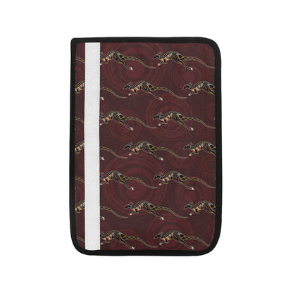 Kangaroos Pattern Print Design 05 Car Seat Belt Cover