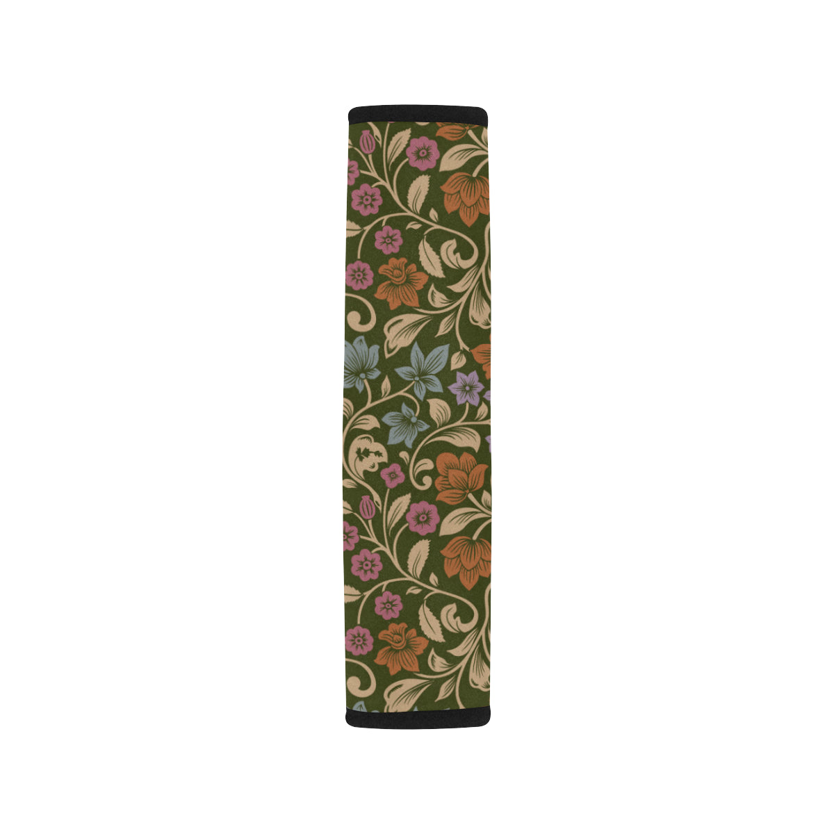 Floral Vintage Print Pattern Car Seat Belt Cover