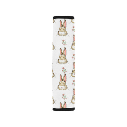 Rabbit Pattern Print Design RB09 Car Seat Belt Cover