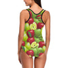 Apple Pattern Print Design AP03 Women Swimsuit