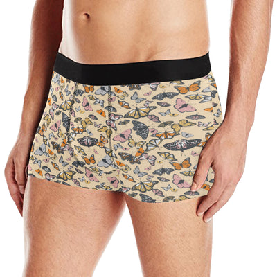 Butterfly Pattern Print Design 04 Men's Boxer Briefs