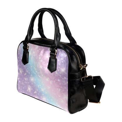 Cosmic Pastel Pattern Print Design 02 Shoulder Handbag