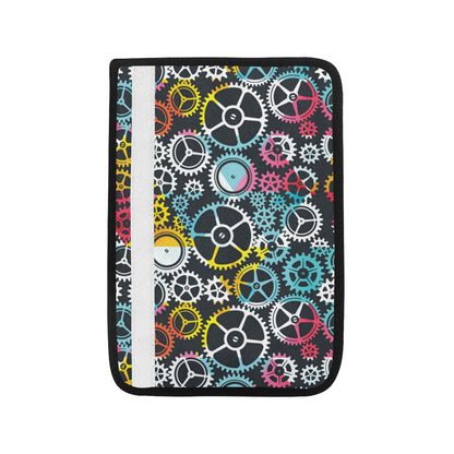 Mechanic Pattern Print Design 02 Car Seat Belt Cover