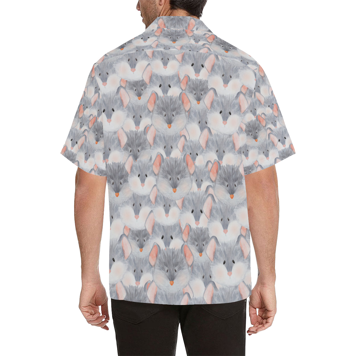 Rat Baby Pattern Print Design 02 Men's Hawaiian Shirt