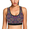 Boho Pattern Print Design 06 Sports Bra