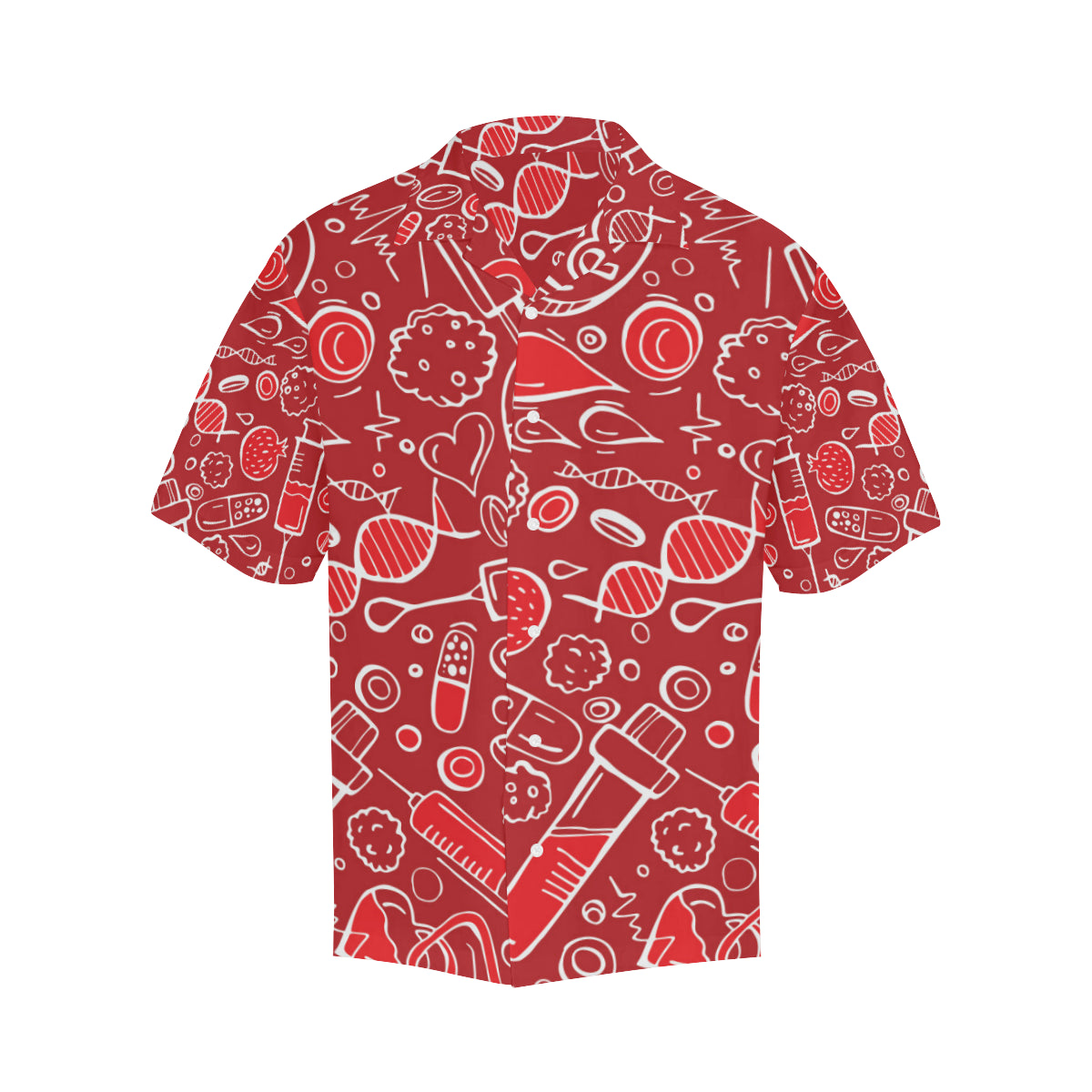 Phlebotomist Pattern Print Design A02 Men's Hawaiian Shirt