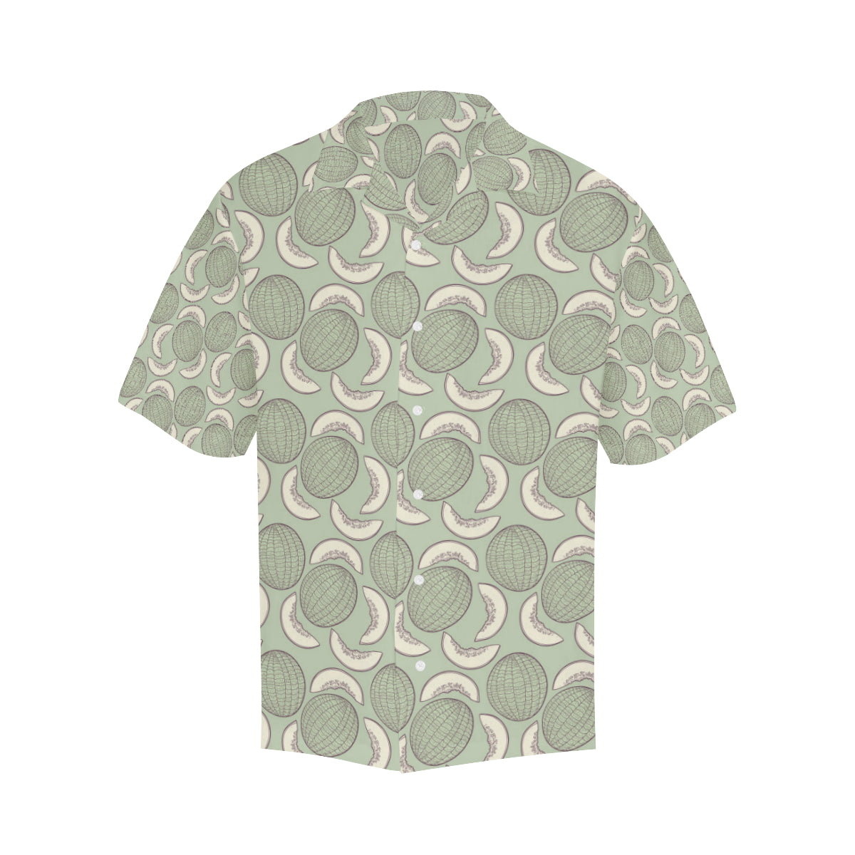 Cantaloupe Pattern Print Design 01 Men's Hawaiian Shirt