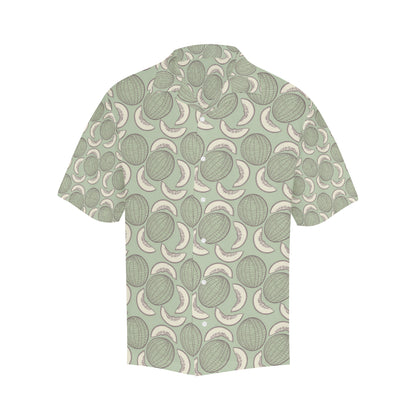 Cantaloupe Pattern Print Design 01 Men's Hawaiian Shirt
