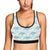 Sea Turtle Pattern Print Design T01 Sports Bra