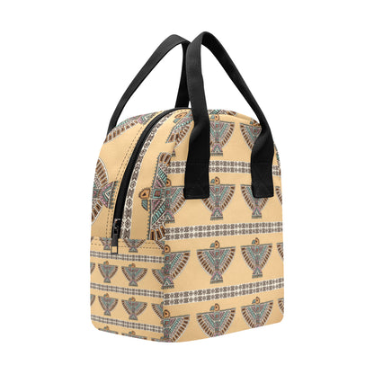 Native American Eagle Pattern Insulated Lunch Bag