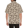 Camping Pattern Print Design 01 Men's Hawaiian Shirt