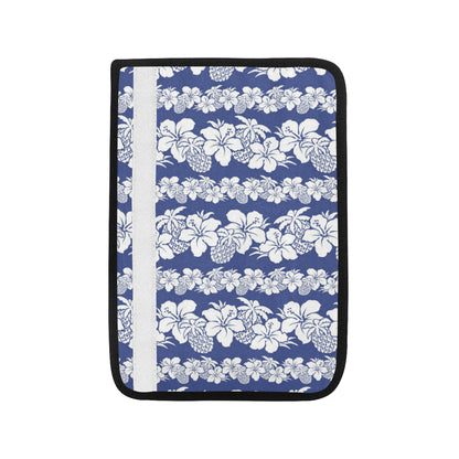 Hawaiian Themed Pattern Print Design H07 Car Seat Belt Cover