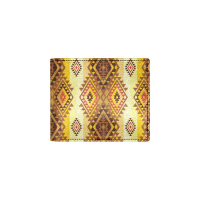 Native Pattern Print Design A09 Men's ID Card Wallet