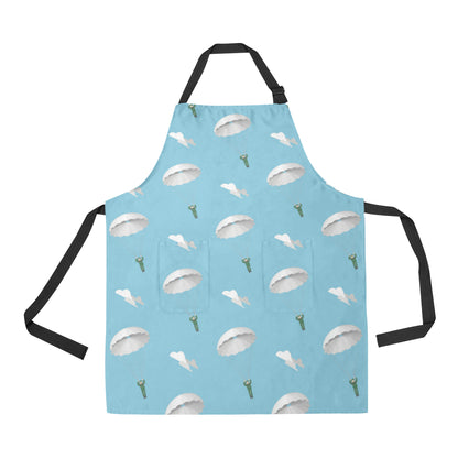 Paratrooper Pattern Print Design A02 Apron with Pocket