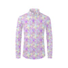 Unicorn Rainbow Star Heart Print Men's Long Sleeve Shirt