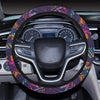 Line Tribal Aztec Steering Wheel Cover with Elastic Edge