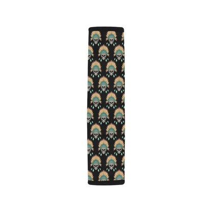 American indian Skull Pattern Car Seat Belt Cover