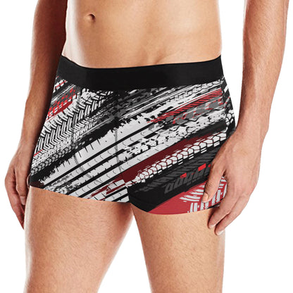 Racing Pattern Print Design A03 Men's Boxer Briefs