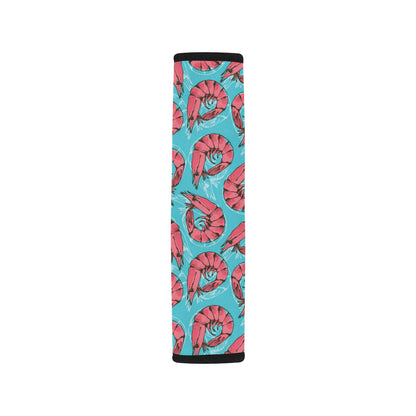 Prawn Pattern Print Design 01 Car Seat Belt Cover