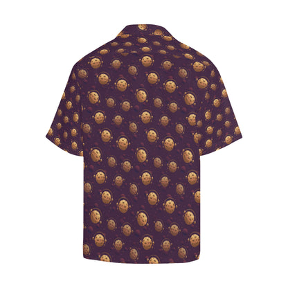 Cookie Pattern Print Design 03 Men's Hawaiian Shirt