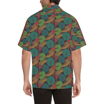 KOI Fish Pattern Print Design 01 Men's Hawaiian Shirt