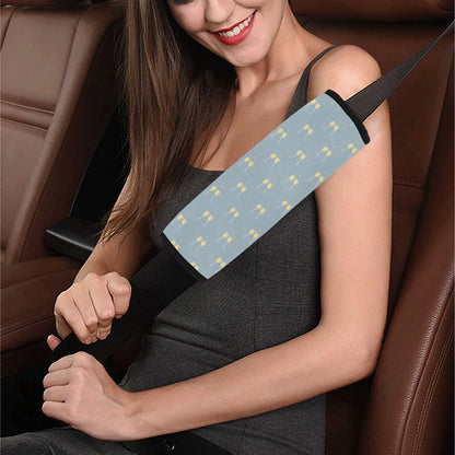 Champagne Pattern Print Design 03 Car Seat Belt Cover