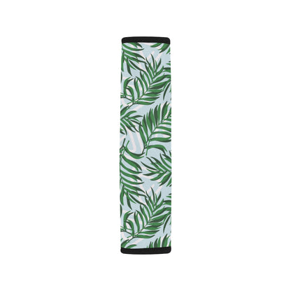 Palm Leaves Pattern Print Design PL06 Car Seat Belt Cover
