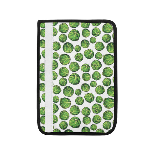 Brussels Sprouts Pattern Print Design 02 Car Seat Belt Cover