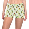 Taco Pattern Print Design TC05 Yoga Shorts