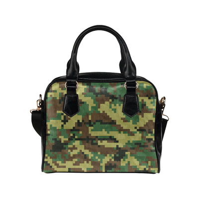 ACU Army Digital Pattern Print Design 02 Shoulder Handbag