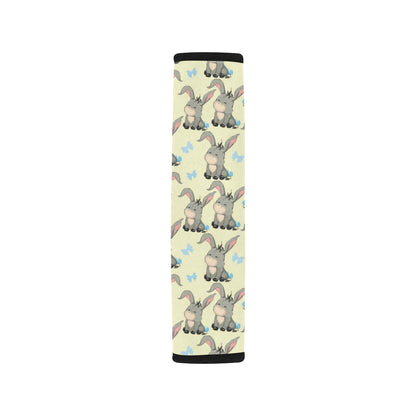 Donkey Baby Pattern Print Design 02 Car Seat Belt Cover
