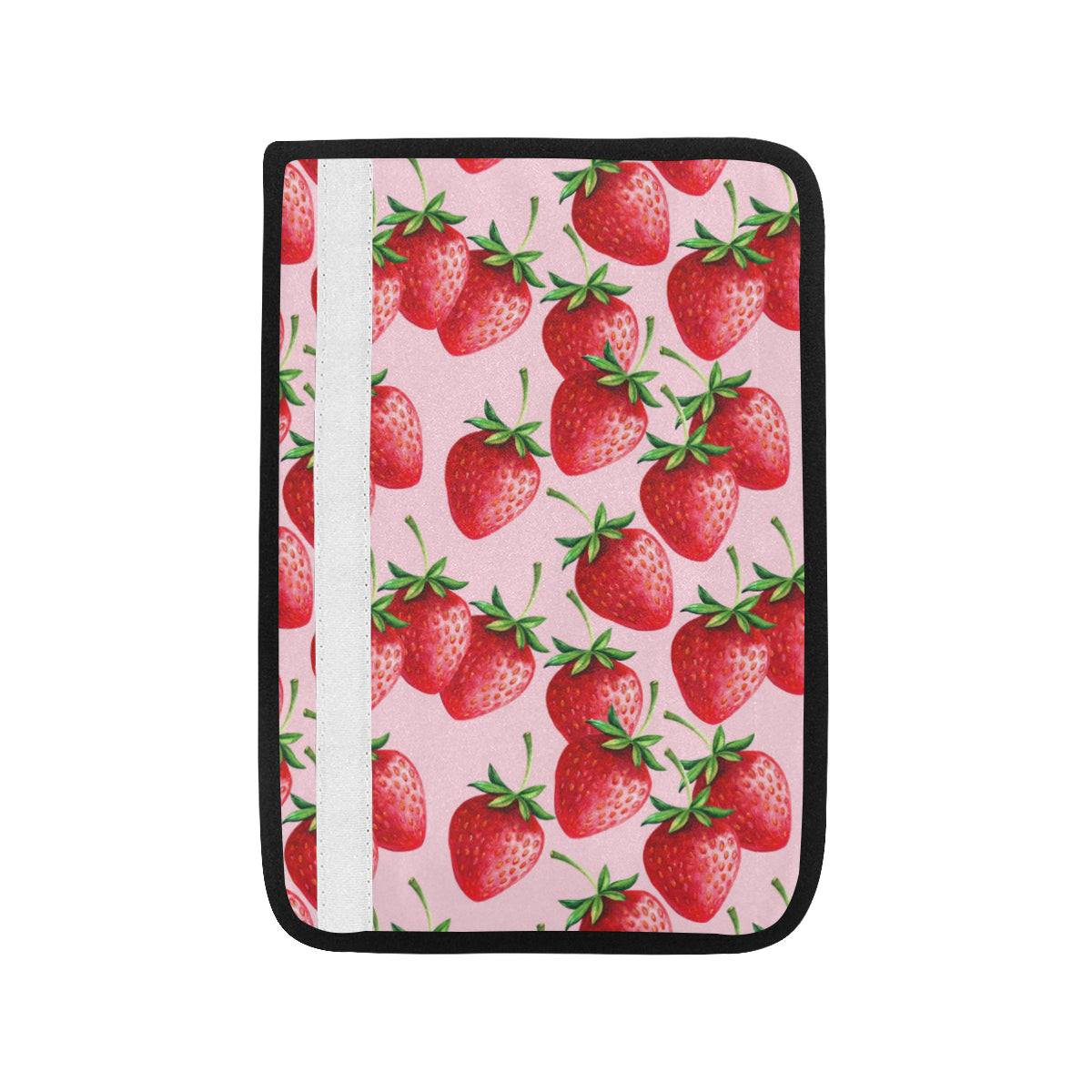 Strawberry Pattern Print Design SB03 Car Seat Belt Cover