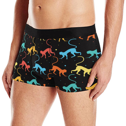 Monkey Pattern Print Design 01 Men's Boxer Briefs