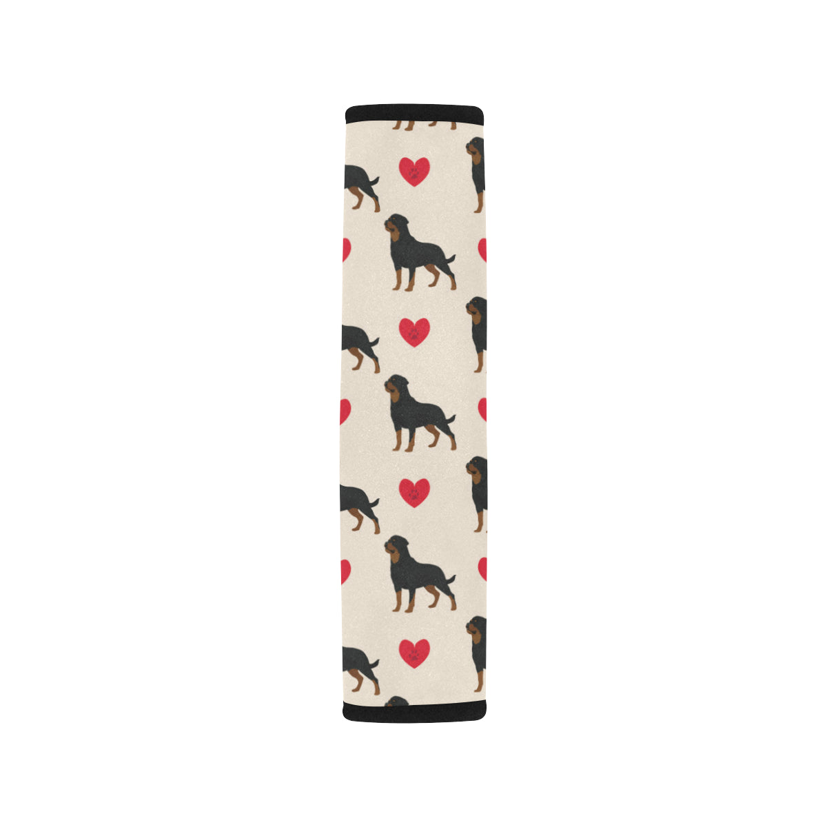 Rottweiler Pattern Print Design A02 Car Seat Belt Cover