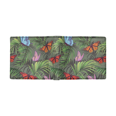 Monarch Butterfly Pattern Print Design 04 Men's ID Card Wallet