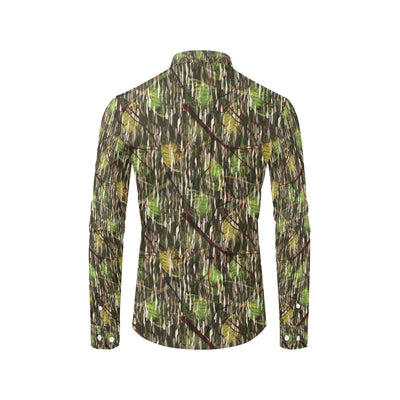 Camouflage Realtree Pattern Print Design 02 Men's Long Sleeve Shirt