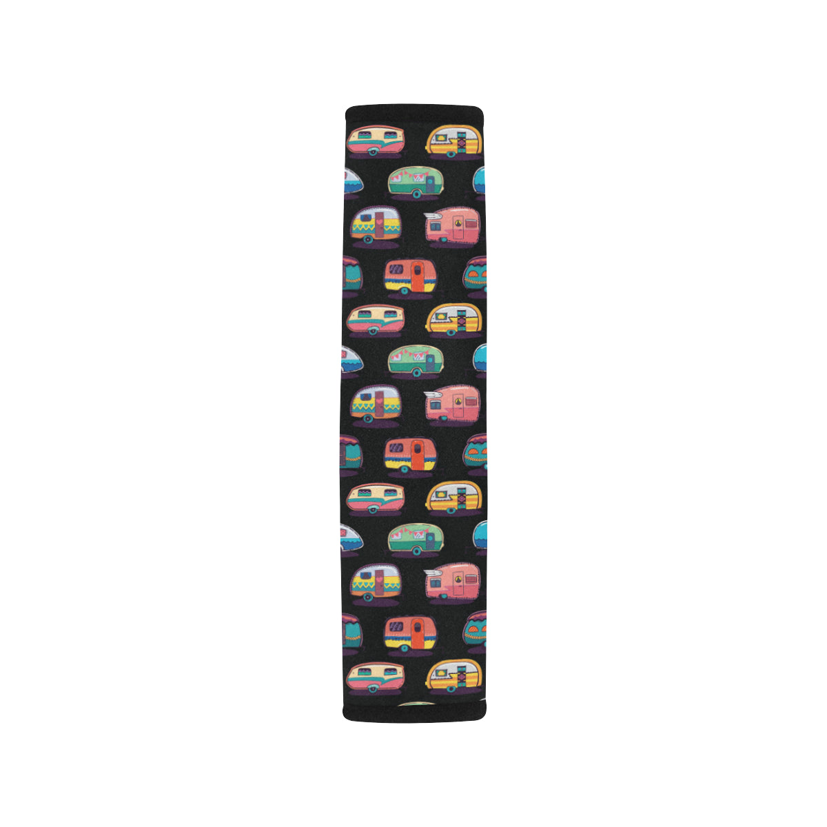 Camper Camping Pattern Car Seat Belt Cover
