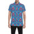 lotus Boho Pattern Print Design LO010 Men's Short Sleeve Button Up Shirt