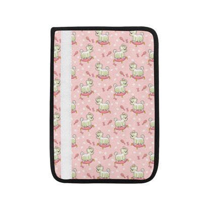 Bichons Frise Pattern Print Design 01 Car Seat Belt Cover