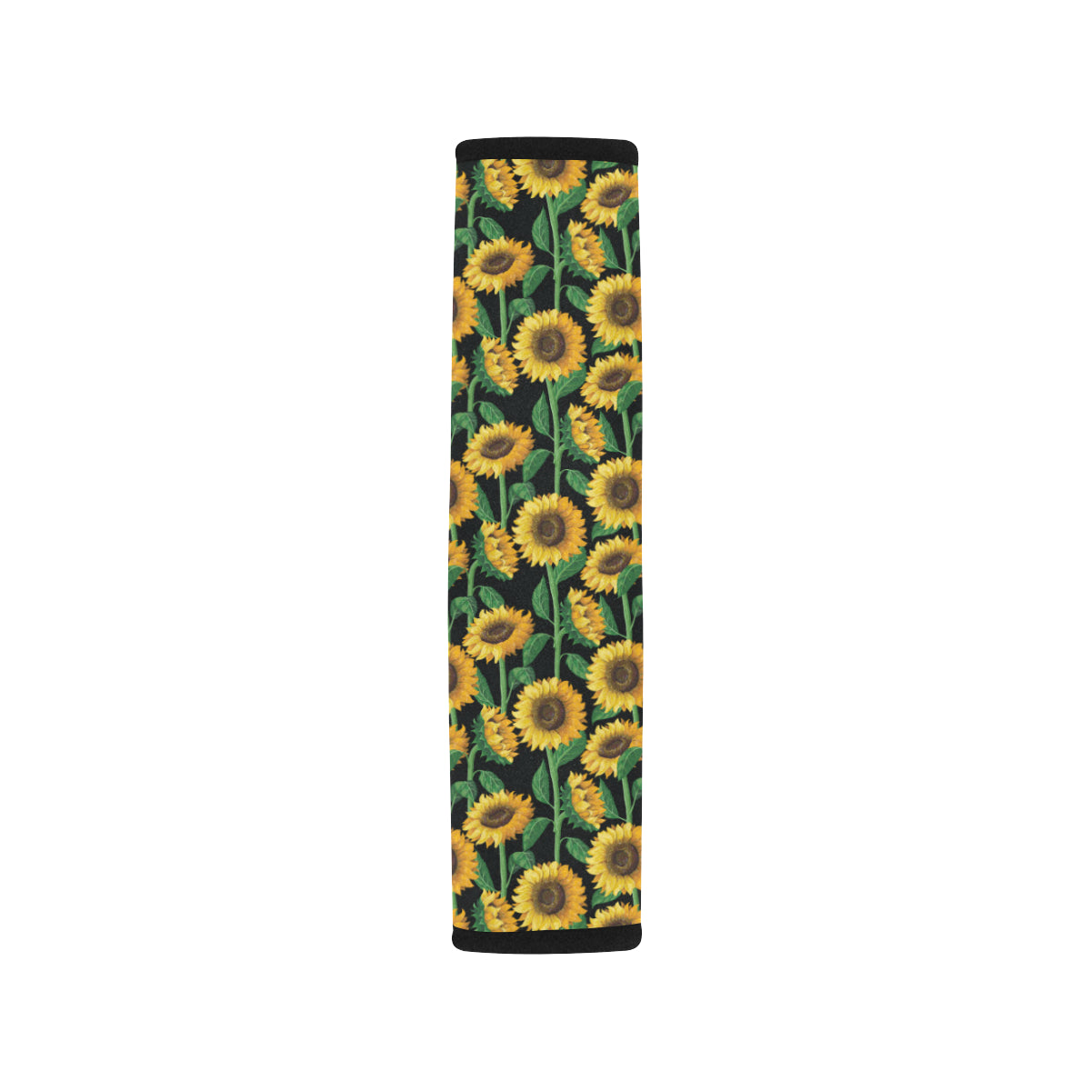 Sunflower Realistic Print Pattern Car Seat Belt Cover