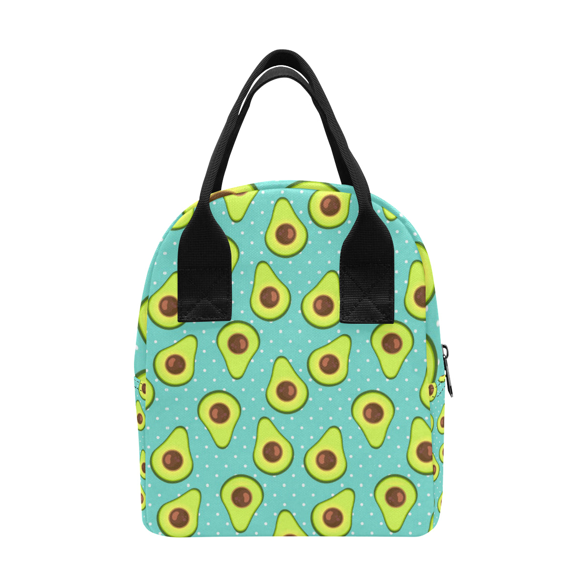 Avocado Pattern Print Design AC012 Insulated Lunch Bag