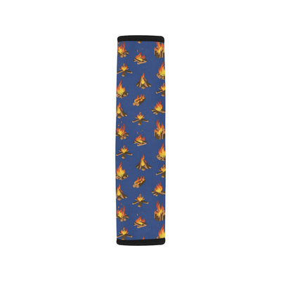 Campfire Pattern Print Design 03 Car Seat Belt Cover