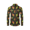 lotus Boho Pattern Print Design LO09 Men's Long Sleeve Shirt