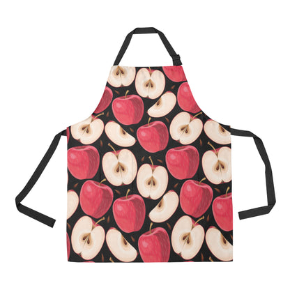 Apple Pattern Print Design AP02 Apron with Pocket