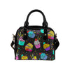 Colorful Cupcake Pattern Shoulder Handbag Shoulder Handbag